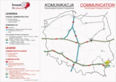 Komunikacja, Paneuropejskie Korytarze Transportowe w Polsce, Lubaczów
Communication, Pan_European Transport Corridors in Poland